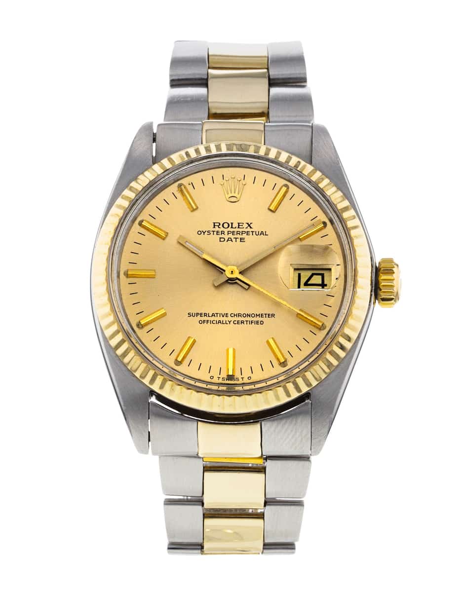 Pre Owned Rolex Oyster Perpetual Date 1505 Watch Watchfinder Co